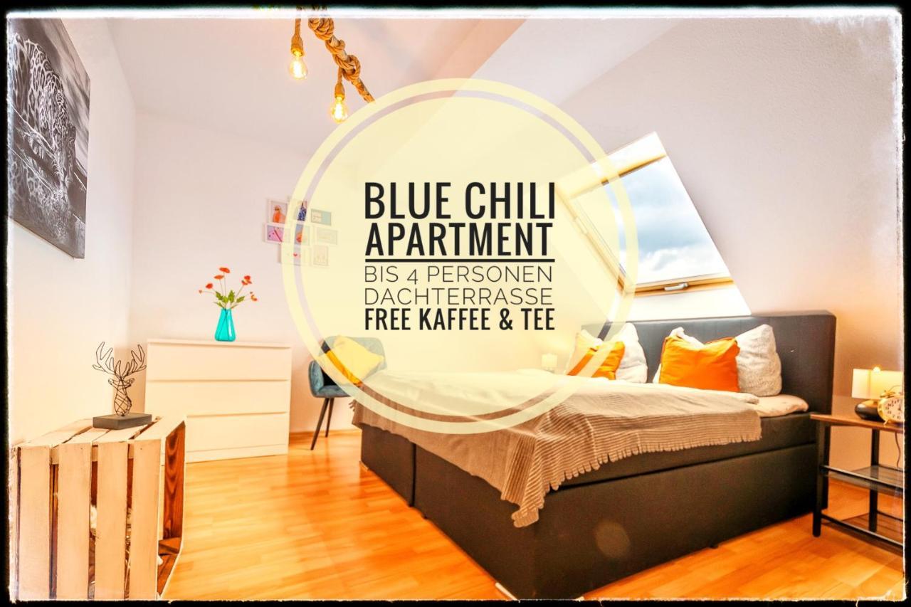 Blue Chili 19 Schoene Dachterasse Zentral Modern Bis 4 Pers Magdeburg Eksteriør billede